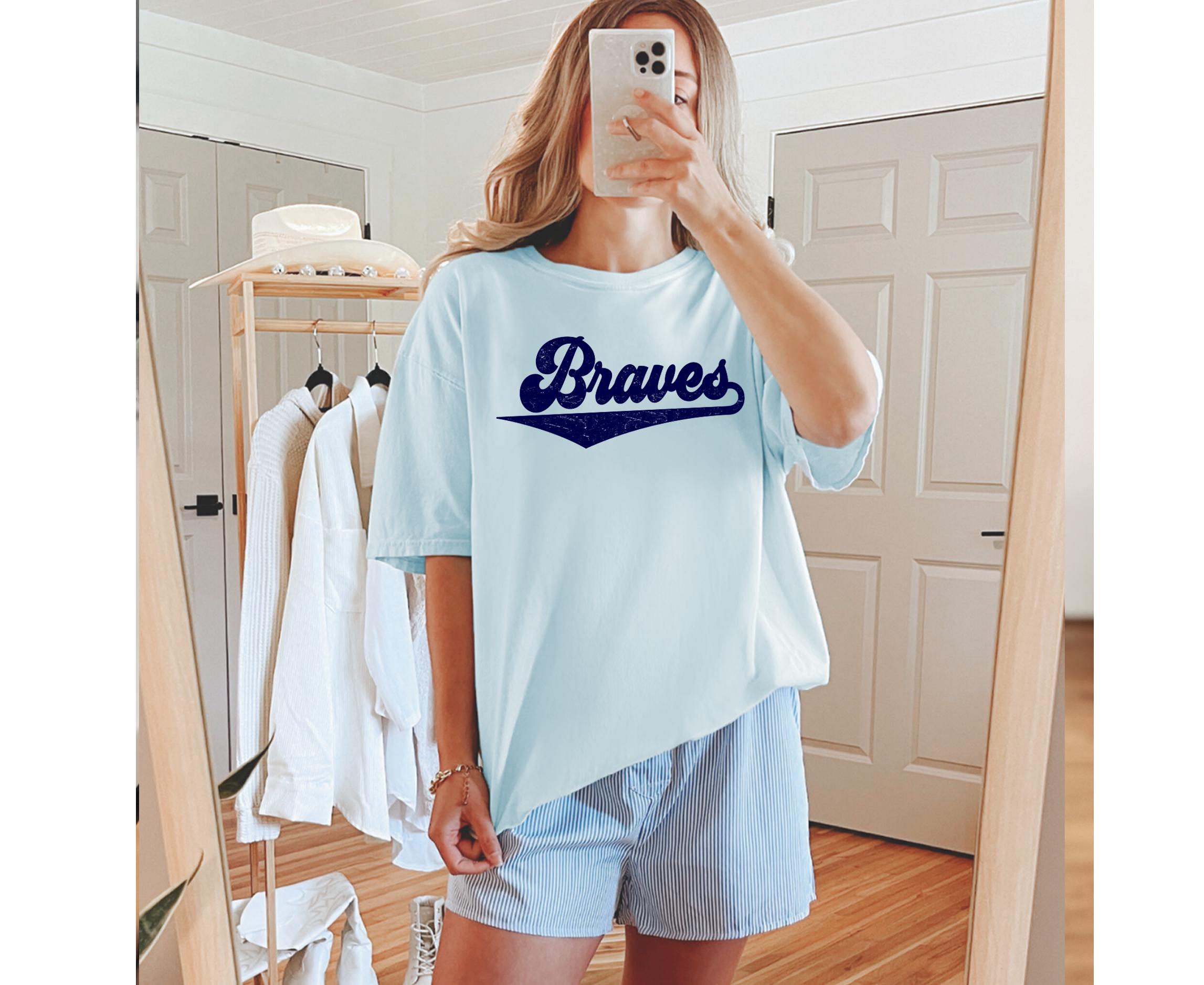 Comfort Colors, Braves Shirt, Braves Team Mascot Shirt, Braves Mascot ...