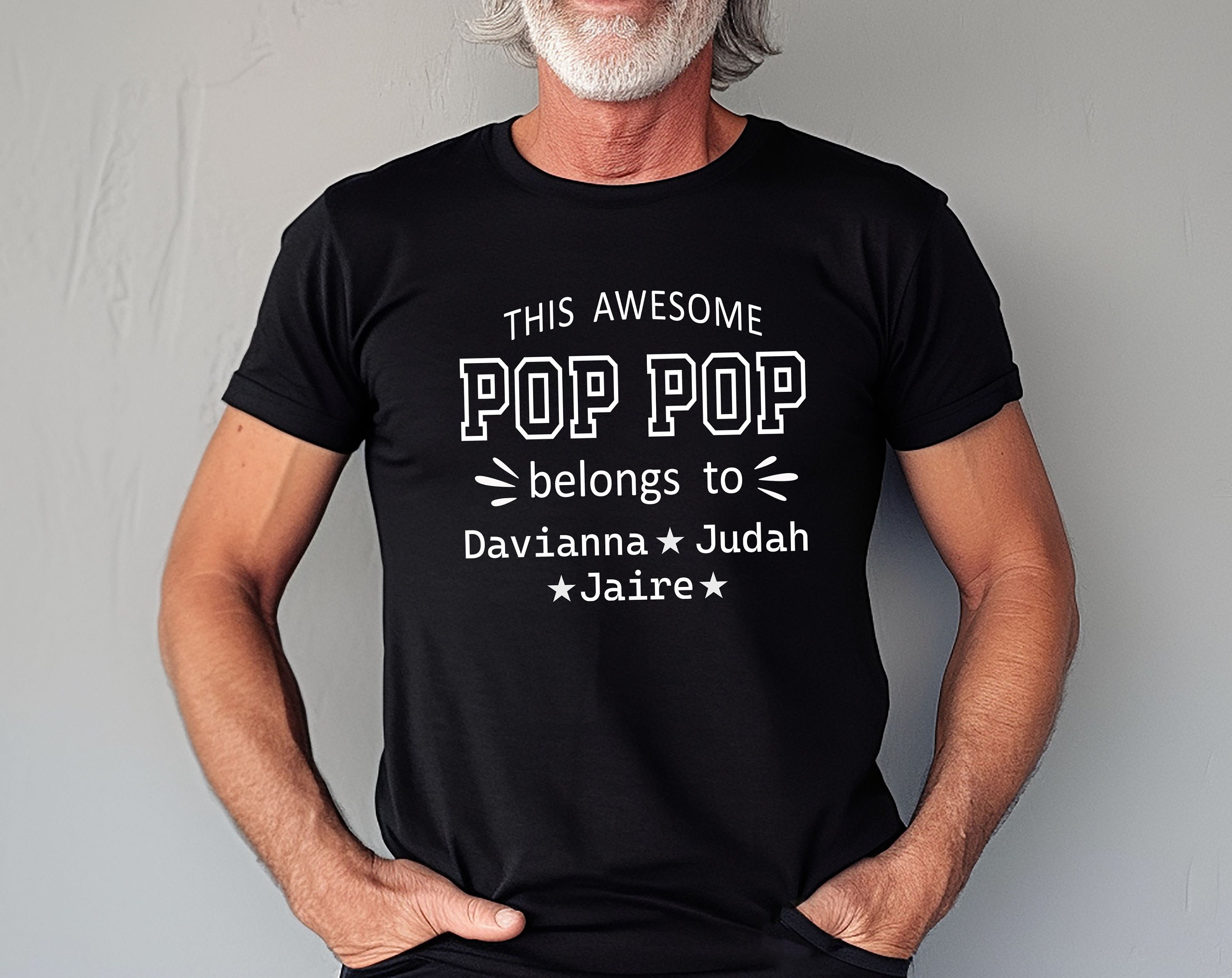 This Awesome Pop Pop Belongs to Shirt, Pop Pop Shirt, Poppop Gift