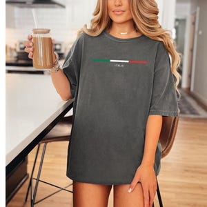 Comfort Colors, Italy Flag Shirt, Italiano Flag, Italy Shirt, Italian Shirt, Italy Trip Shirt, Travel Lover Shirt, Italy Heritage Shirt