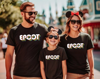 Retro Epcot Family Vacation Shirt, Disney 2024