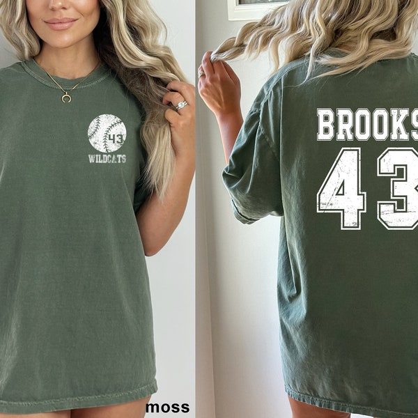 Comfort Colors, Baseball Mom Shirt, Custom Baseball Shirt, Baseball Custom Name Shirt, Personalized Baseball Shirt, Custom Baseball Shirt