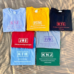 Bangtan Initial Shirt Collection
