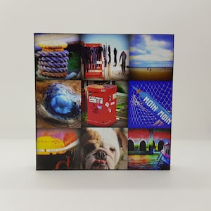 Photo on wood - Collage 2