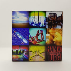 Photo on wood - collage 1