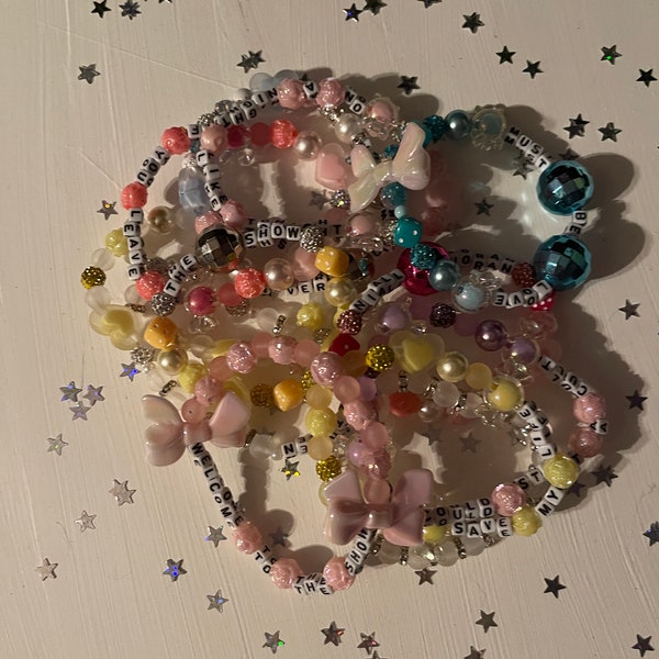 10pk RANDOMIZED Niall INSPIRED beaded friendship the show tour bracelets