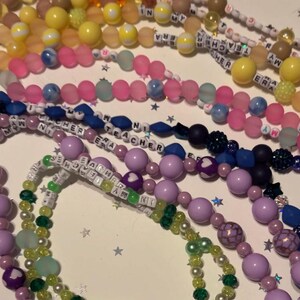 En mi era de maestros: pulsera de amistad para maestros en blanco y plata inspirada en el cordón