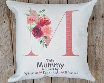 Personalised Cushion for Granny, Mum, Auntie etc.  Mothers day, birthday gift for her. Home decor.