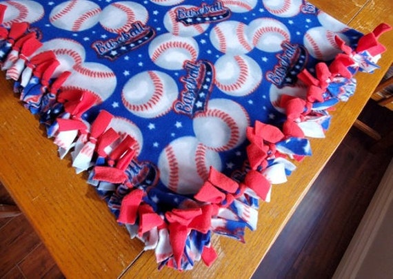 Baseball cheap fleece blanket