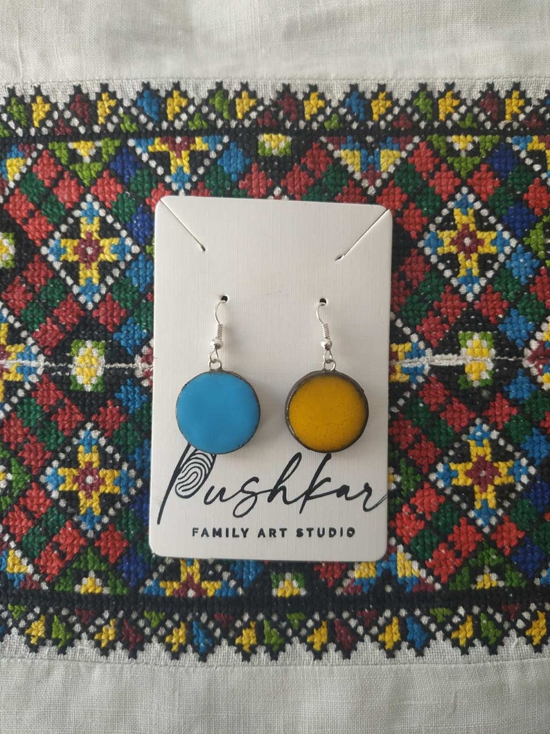 Ukraine Shops Ukraine Sellers Ukrainian Ceramic Earrings Etsy
