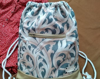 backpack Drawstring backpack Ukraine shop Drawstring backpack pattern Ukraine seller Linen backpack Handmade