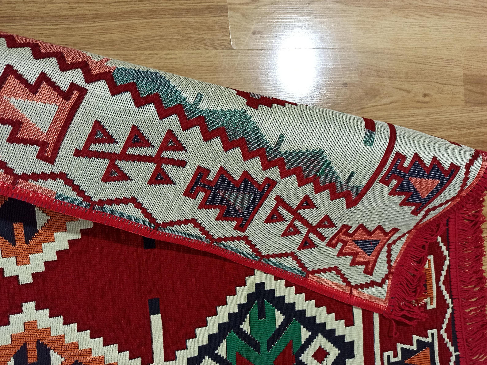 Throw Kilim Rug Red Flatweave Reversible Kilims Machine Etsy Australia