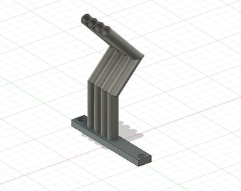 4 pack Axial SMT10 SMT 10 Monster Truck Headers 3D Print