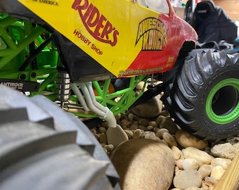Axial SMT10 Headers / Exhuast mod - STL FILE