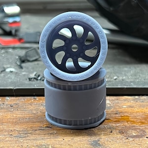 SCX24 / RC4WD American Force Style Rims & dually - STL FILE 1.0