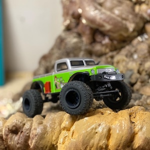 Scx24 turbine style deep dish resin printed rims - STL FILE