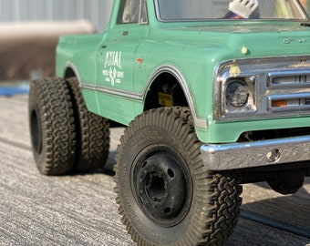 Scx24 dually style rims 1.0 and 0.7 size - STL FILE