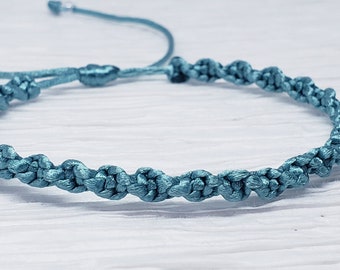 Satin Rattail | Lucky Nylon String 1mm | Woven Friendship Bracelet | Various Colors and Styles