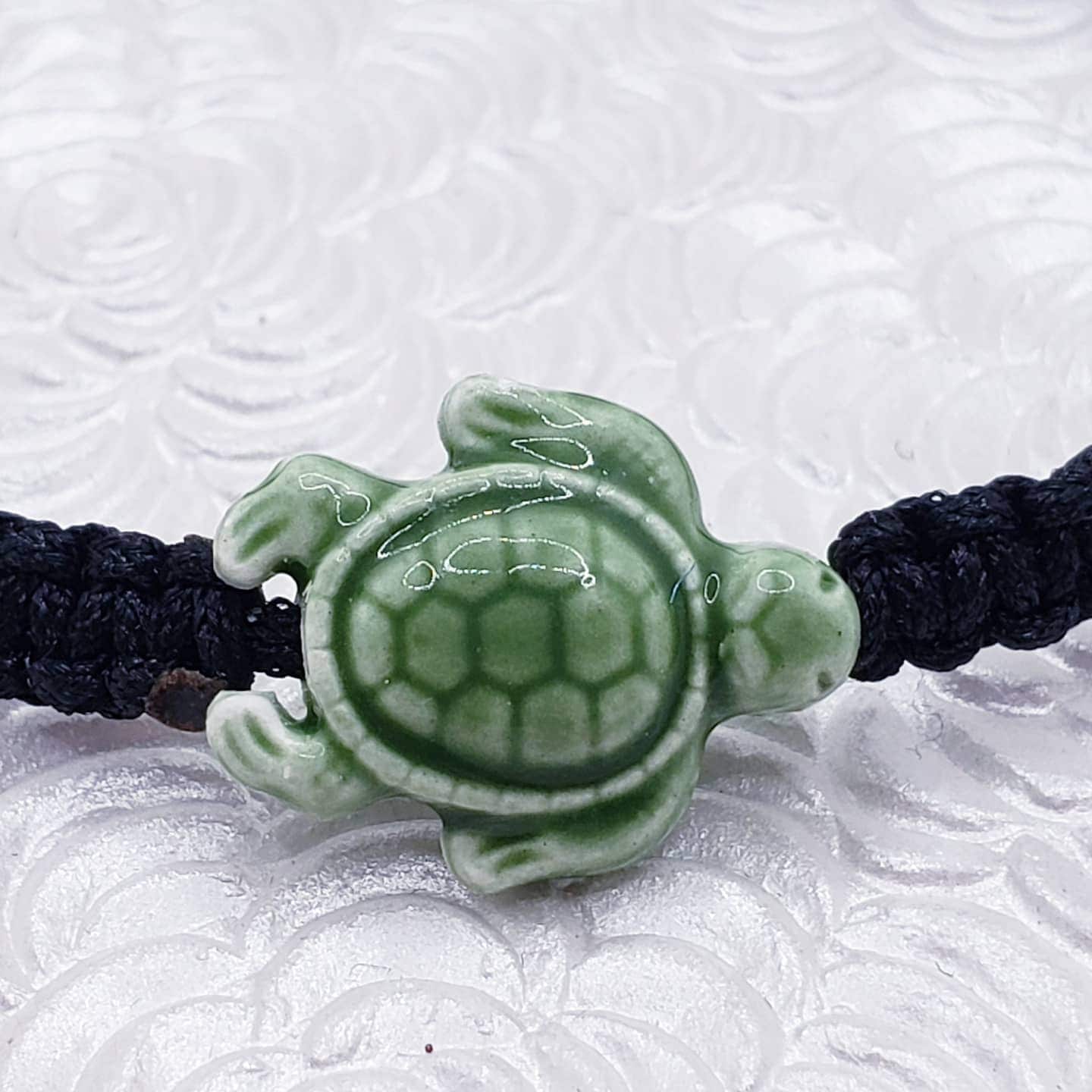 Sea Turtle Knotted Good Luck Bracelet Various Color Turtles Etsy