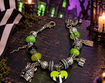 Beetlejuice Charm Bracelet