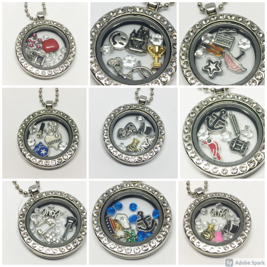 Selection of Musical Theatre Themed Memory Lockets S-T - Etsy UK