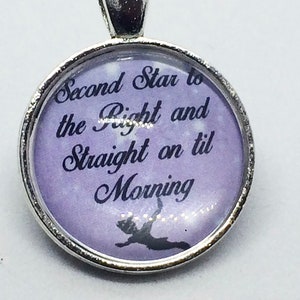 Peter Pan Round show themed pendants