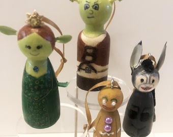 Shrek The Musical: All Characters Hanging Decorations