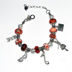 Phantom of the Opera Musical Theatre Charm Bracelet