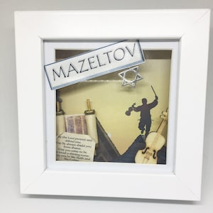 Fiddler on the Roof Miniature Musical Theatre Small Shadow Box