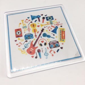 Selection of Music themed Musical Theatre Themed Coasters