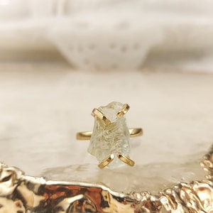 Ring Prasiolite Gold