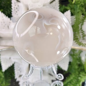Agate ball with stand