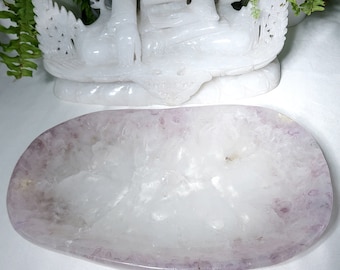 Amethyst crystal bowl