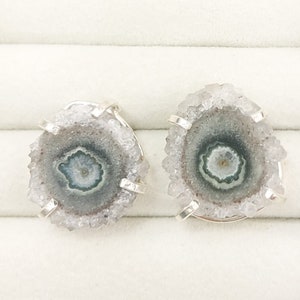 Earring Stalactite Silver