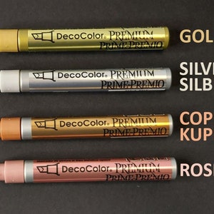 DecoColor Premium Marker Gold, Deco Color Marker image 3