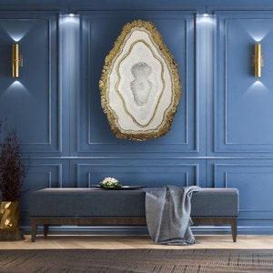 Crystalline Inspired Wall Art Geode Crystal Dream