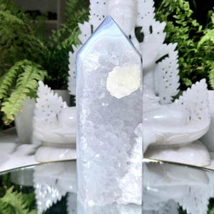 Agate Tower with Druzy