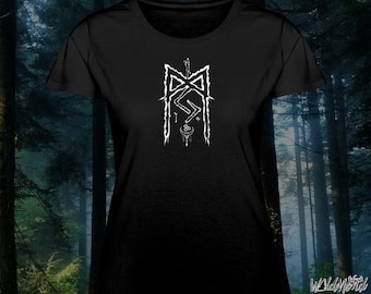 Runes T-Shirt Jera Mannaz Naudhiz Bindrune Heathen Pagan Women's S M L XL