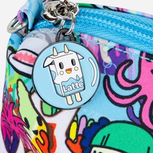TOKIDOKI Zipper Pull Bag Accessory for Sewing, Crafts MOOFIA LATTE Sea Amo Enamel Metal Charm for Zipper, Keychain, Tote, Accessory