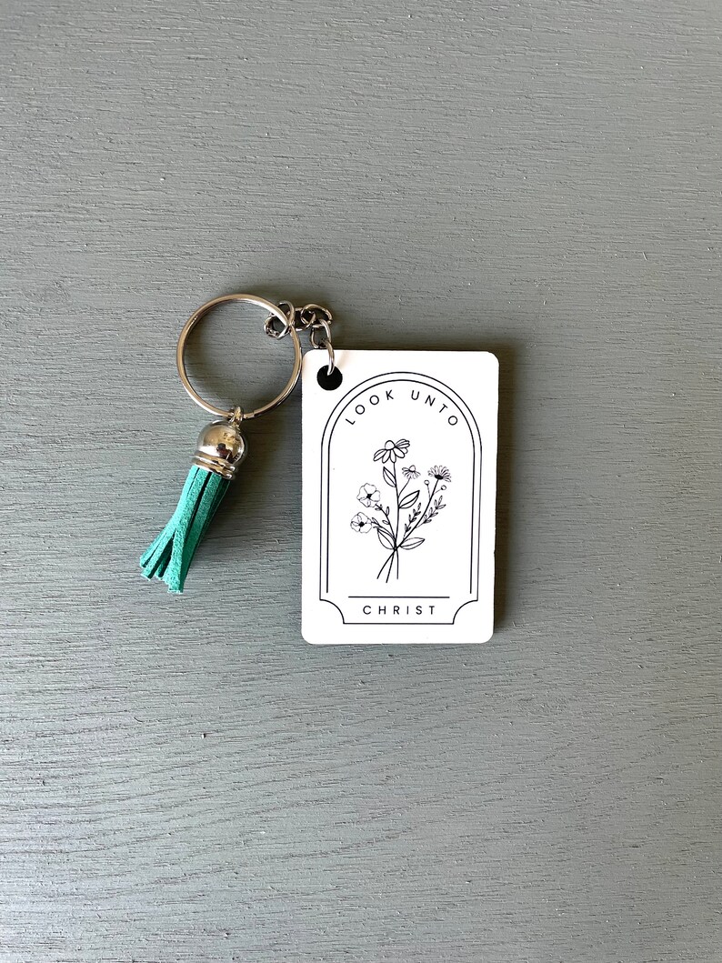2025 Youth LDS Theme Keychain Look Unto Christd&c 636 Etsy