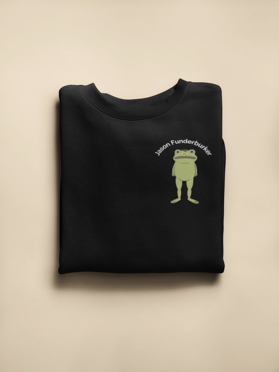 Over the Garden Wall Frog Crewneck Sweatshirtjason Funderburker