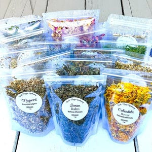Natural Apothecary Bulk Herbs A - L Herbalism Botanical, 1/2oz, 1oz