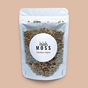 Wildcrafted Irish Moss Flakes • Chondrus Crispus Seaweed for Tea, Crafts, Rituals