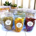 Organic Herbal Tea, Food Grade Bulk Herbs L - Z - 1/2oz, 1oz
