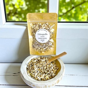 Organic Ashwagandha Root: Ayurvedic Herbal Wellness - India