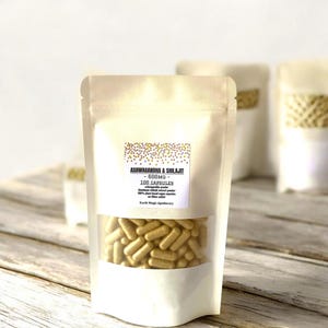Ashwagandha & Shilajit 50-100-200-300 Capsules 600mg 画像 1