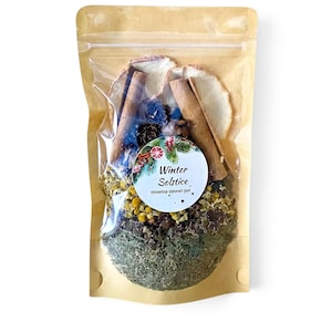 Winter Solstice Stovetop Potpourri • Simmer Pot Mix • Cozy Home Fragrance • Seasonal Hostess Gift