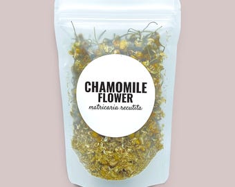 Aromatic Whole Chamomile Blossoms Loose Herb - apothecary grade - craft and spellwork