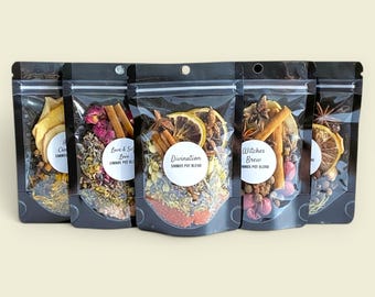Holiday Simmer Pot Blend  • Natural Home Scent Stovetop Potpourri Kit • Cozy Housewarming Gift
