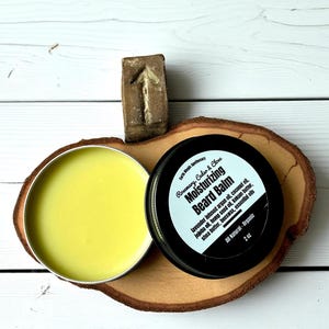 All Natural Organic Men&#39;s Moisturizing Beard Butter Balm, 2oz