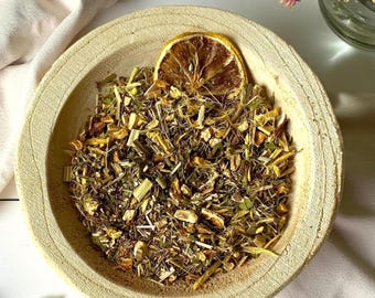 Ginger Lemon Herbal Tea Refreshing Wellness Infusion